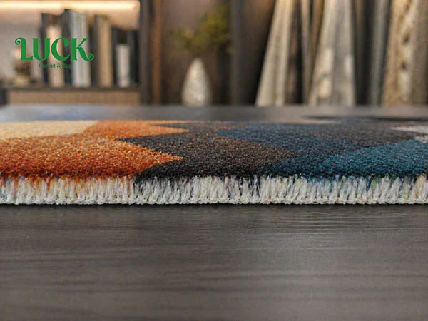 Nylon Printed Wall To Wall Carpet For Lobby