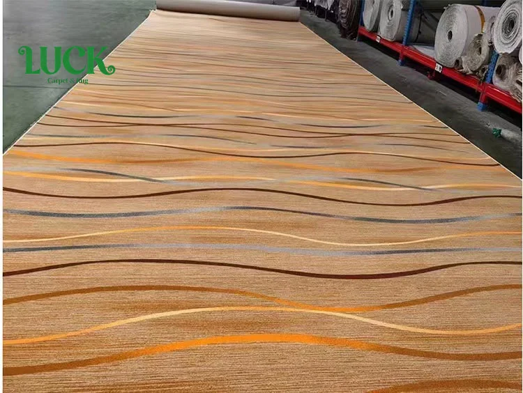 Polyester Printed Wall To Wall Carpet For Retail Floors
